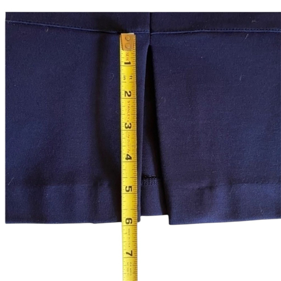 Women's Navy Pencil Skirt Size 6 Comfort Waist - Picture 9 of 13